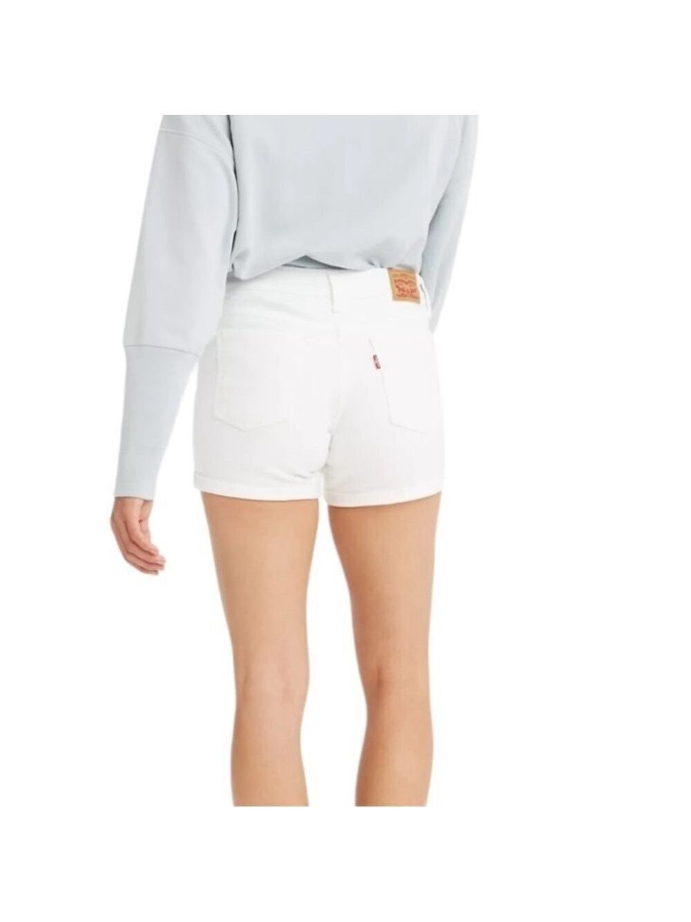 Levi’s 550 Vintage Y2K White Relaxed Fit Jean Shorts Size 34( 8/10)